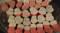 Petits biscuits au glaçage royal