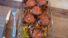 Tomates farcies au soja