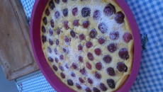 Clafoutis cerises-Grand Marnier