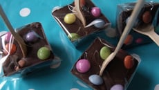 Cuillères à chocolat chaud