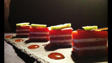 Tomate 'buffala' façon agar agar