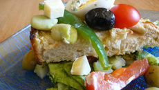 Bruschetta du soleil