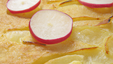 Soufflé de radis et pommes de terre