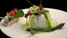 Blanc manger cœur coulant au Roquefort Papillon