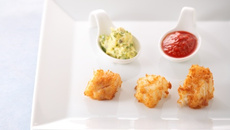 Beignets de cabillaud de Norvège, sauce tartare