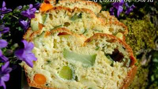 Cake aux trois légumes