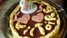 Tarte au chocolat noir vite faite et délicieuse