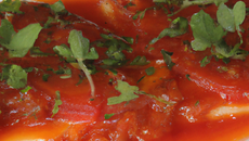 Hachis parmenier à la sauce tomate