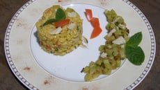 Risotto citronné aux courgettes