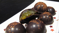 Chocolats maison à la clémentine (pour Noël)