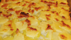 Gratin de pommes de terre à la russe