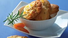 Cookies abricot romarin