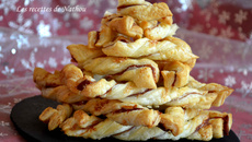 Torsades feuilletées au jambon et parmesan