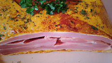 Brick au jambon au Chavroux