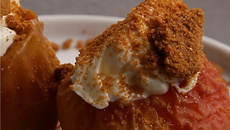 Pommes farcies façon cheesecake