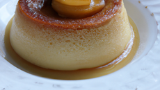 Flan aux pommes gourmand