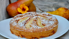 Gâteau aux poires fondantes
