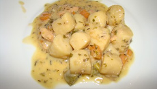 Noix de Saint-Jacques acidulées