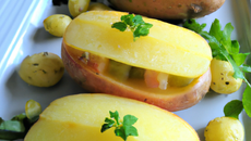 Pommes de terre farcies à la savoyarde