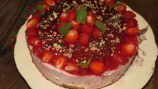 Le bavarois aux fraises