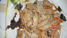 Nouilles chinoises au poulet
