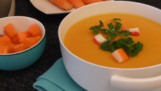 Soupe citrouille carottes