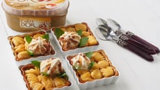 Tatins à la crème glacée Carte d'Or® façon glacier saveur crème brûlée