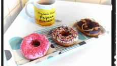 Donuts aux 3 parfums cacahuète, chantilly ou fraise