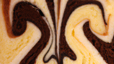 Gâteau marbré choco et vanille