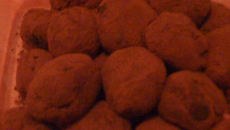 Truffes au chocolat savoureuses