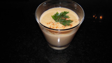 Velouté de haricots blancs