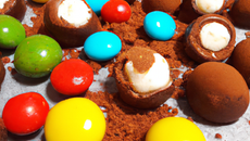 Truffes aux m&m's