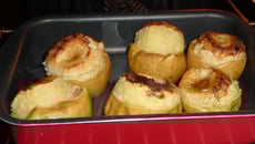 Pommes au four vanillées