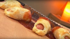 Feuilletés aux knackis façon doigts de sorcière