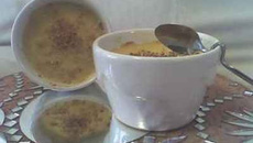 Gâteau de semoule miel - sésame