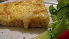 Tarte au maroilles savoureuse