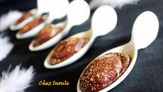 Cuillères 'surprise' au chocolat noir