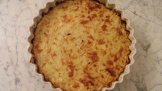 Gâteau de pommes de terre râpées