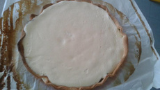 Tarte pralinés et mascarpone