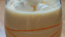 Verrines à la rhubarbe et au mascarpone