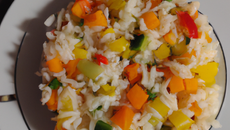 Salade de riz super rapide