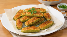 Courgettes farcies à la chair à saucisse