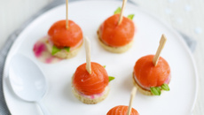 Sucettes de Saumon fumé