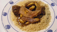 Tajine aux amandes et citron confit