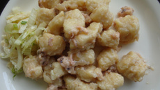 Gnocchi al profumo di pompelmo e di finocchi