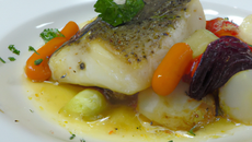 Dos de cabillaud (plat de résistance)