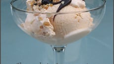 Glace crémeuse abricots mascarpone aux éclats d'abricots moelleux