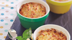 Soufflés aux endives et parmesan