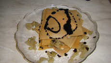 Mille feuilles croustillant fois gras - endives