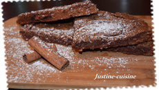 Gâteau gourmand choco-caramel